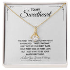 To My Sweetheart Necklace - Gift for Love on Valentine’s Day & Special Days - Alluring Beauty Necklace