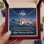 Unique Anniversary Gift for Wife - Loving Jewelry from Husband for Birthday, Valentine’s Day & Holidays - Forever Love Necklace