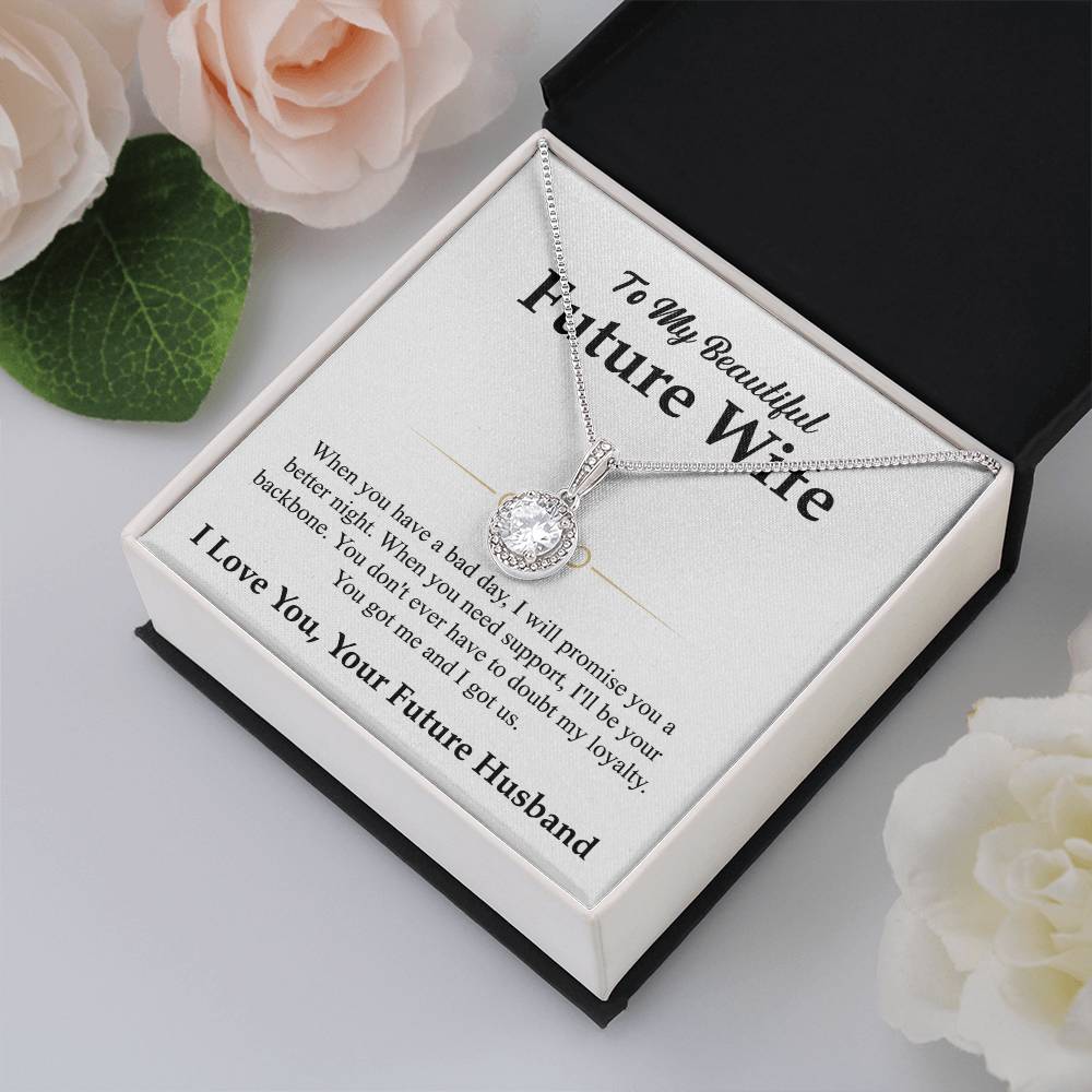 Future Wife Gift - Beautiful Necklace for Girlfriend for Birthday, Christmas & Romantic Moments - Eternal Hope Necklace