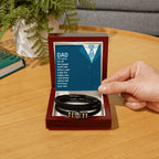 Dad You only know about half of it love - Gift from Son to Dad - Love You Forever Bracelet