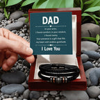 Bracelet for Dad - In your arms - Love You Forever Bracelet
