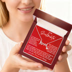 To My Soulmate Necklace - Long Distance Soulmate Gift for Valentine’s Day & Special Days - Scripted Love Necklace