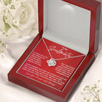 To My Soulmate Necklace - Romantic Soulmate Gift for Her for Christmas & Holiday Gifting - Love Knot Necklace