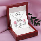 To My Sister - For All The Times I Forgot To Thank You - Gift for Sister - Endless Love Necklace