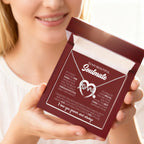 To My Beautiful Soulmate Necklace - Romantic Necklace Gift for Her for Valentine’s Day & Special Occasions - Scripted Love Necklace