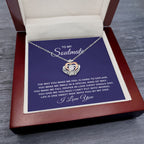 To My Soulmate Necklace - Soulmate Gift for Her for Valentine’s Day & Every Day Love - Crown Pendant Necklace