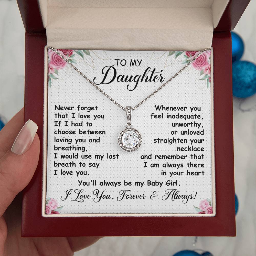 Daughter Present for Birthday, Graduation Achievements – Eternal Hope Necklace