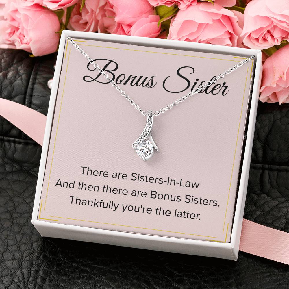 Bonus Sister Necklace Gift - Alluring Beauty Necklace