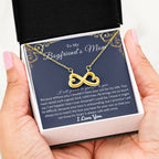 To My Boyfriend's Mom - I will forever be grateful to you - Endless Love Necklace - Unique Bf Mom Present
