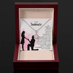 To My Soulmate Necklace - Romantic Soulmate Gift for Her for Christmas & Holiday Gifting - Eternal Hope Necklace