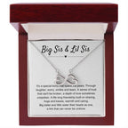 Big Sis & Lil Sis Gift - It's a special bond that spans the years - Gift for Sisters - Endless Love Necklace