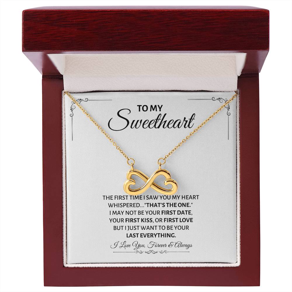 To My Sweetheart Necklace - Gift for Love on Valentine’s Day & Special Days - Endless Love Necklace