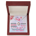 Anniversary Gift for Wife from Husband - Sweet Romantic Jewelry for Valentine’s Day - Crown Pendant Necklace