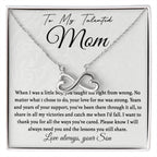 To My Talented Mom - I Will Always Need You - Endless Love Necklace - Special Gift for Mom from Son