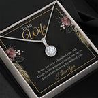 Best Gift for Wife from Husband - Emotional Love Jewelry for Birthday, Valentine’s Day, Anniversary & Christmas - Eternal Hope Necklace