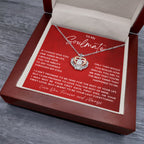 To My Soulmate Necklace - Long Distance Soulmate Gift for Valentine’s Day & Special Days - Crown Pendant Necklace