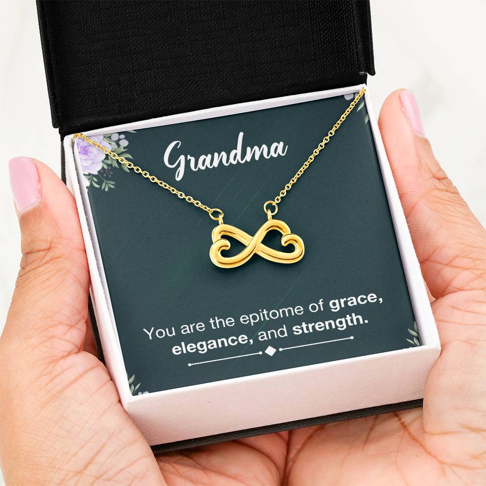 Grandma Necklace from Grandkids - Endless Love Necklace
