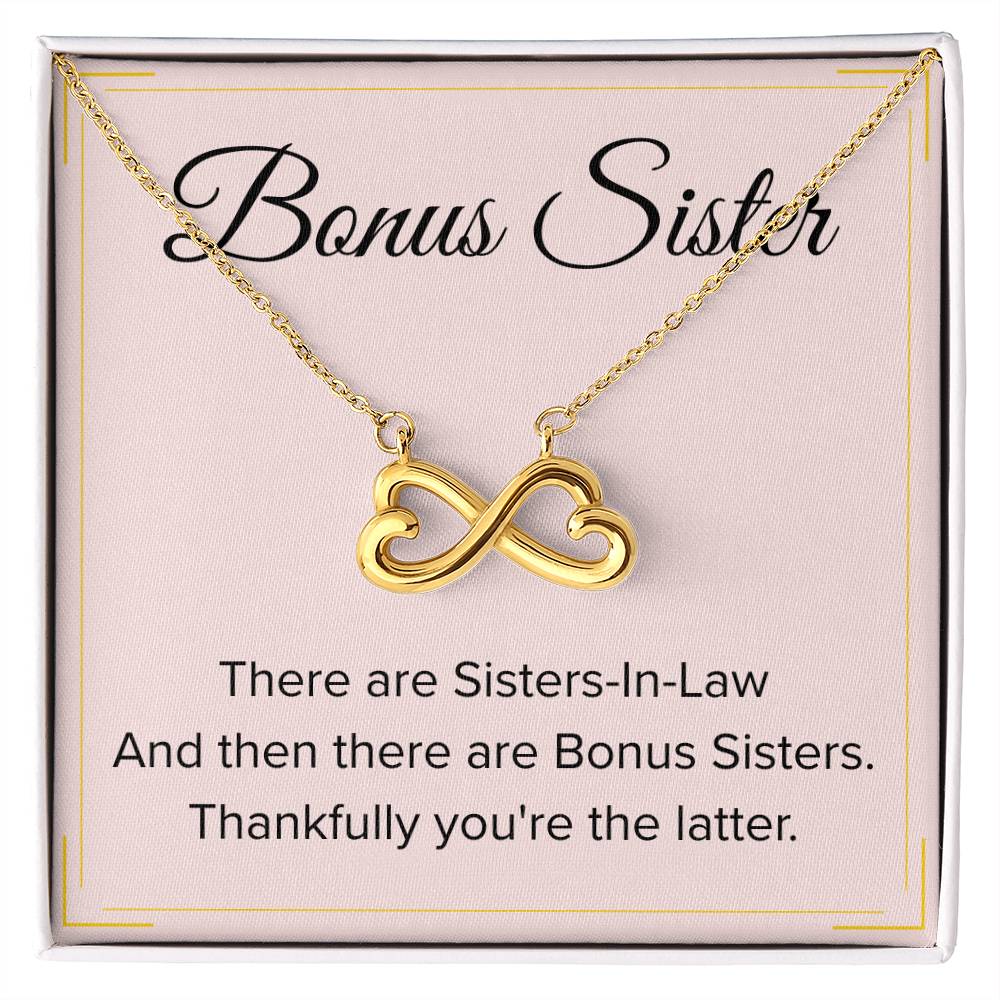 Bonus Sister Necklace Gift - Endless Love Necklace