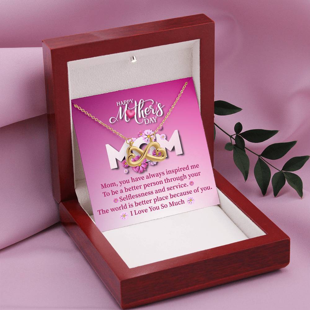 To My Mom - Happy Mother's Day - Endless Love Necklace