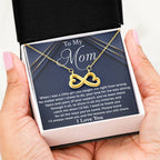 To My Mom - I Will Always Need You - Endless Love Necklace - Special Gift for Mom from Daughter
