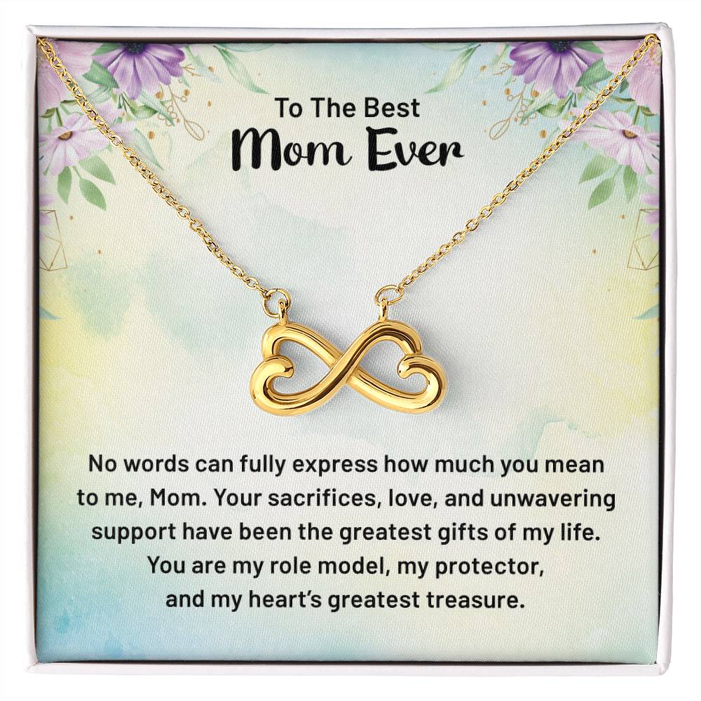 To The Best Mom Ever - You're My Role Model - Endless Love Necklace - Special Gifts For Mom