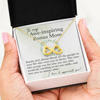 To My Bonus Mom - I Love & Appreciate You - Endless Love Necklace - Best Gift For Bonus Mom