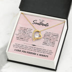 To My Soulmate Necklace - Long Distance Relationship Soulmate Gift for Romantic Occasions - Forever Love Necklace