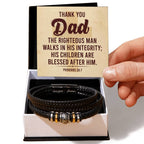 Thank You Gift for Dad - Love You Forever Bracelet