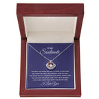 To My Soulmate Necklace - Soulmate Gift for Her for Valentine’s Day & Every Day Love - Crown Pendant Necklace