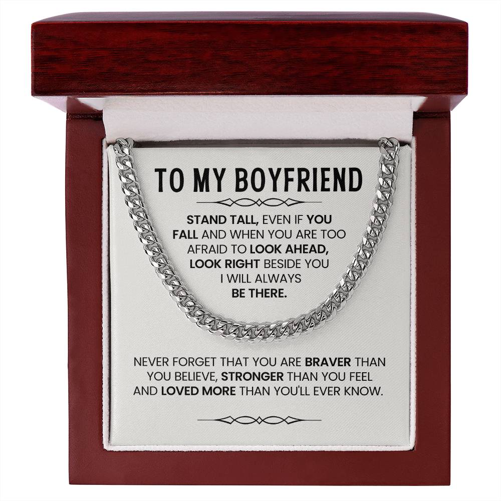 Romantic Boyfriend Gift from Girlfriend - Cuban Link Chain
