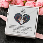 Meaningful Gift for Wife - Heartfelt Jewelry from Husband for Birthday, Anniversary, Valentine’s Day, Christmas - Alluring Beauty Necklace