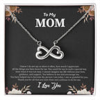 To My Mom - I Am So Grateful For You - Endless Love Necklace - Best Gift for Mom