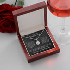 To My Beautiful Soulmate Necklace - Soulmate Gift for Her for Christmas & Everyday Love - Eternal Hope Necklace