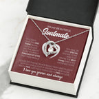 To My Beautiful Soulmate Necklace - Jewelry Gift for Her for Celebrating Romantic Moments - Forever Love Necklace