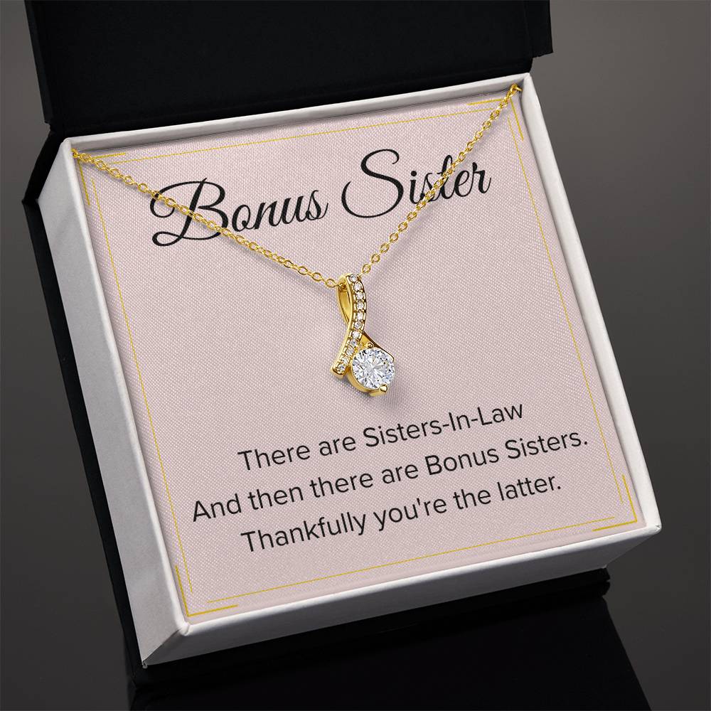 Bonus Sister Necklace Gift - Alluring Beauty Necklace