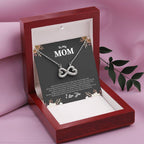 To My Mom - I Am So Grateful For You - Endless Love Necklace - Best Gift for Mom