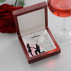 To My Soulmate Necklace - Romantic Soulmate Gift for Her for Christmas & Holiday Gifting - Eternal Hope Necklace