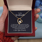 To My Soulmate Necklace - Soulmate Gift for Her for Valentine’s Day & Every Day Love - Forever Love Necklace
