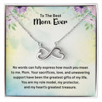 To The Best Mom Ever - You're My Role Model - Endless Love Necklace - Special Gifts For Mom