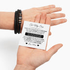 Mom’s Choice Gift for Son – Graduation, Birthday – Love You Forever Bracelet