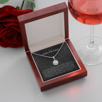 To My Girlfriend Necklace - Romantic Jewelry Gift for Christmas, Valentine’s Day & Surprises - Eternal Hope Necklace