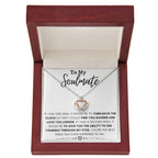 To My Soulmate Necklace - Perfect Gift for Romantic Celebrations & Appreciation Days - Crown Pendant Necklace