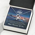 Unique Anniversary Gift for Wife - Loving Jewelry from Husband for Birthday, Valentine’s Day & Holidays - Forever Love Necklace