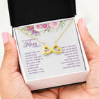 To My Beautiful Mom -I want you to know that you're like no other - Endless Love Necklace - Best Gift for Mother