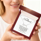 To My Sweetheart Necklace - Gift for Love on Valentine’s Day & Special Days - Scripted Love Necklace