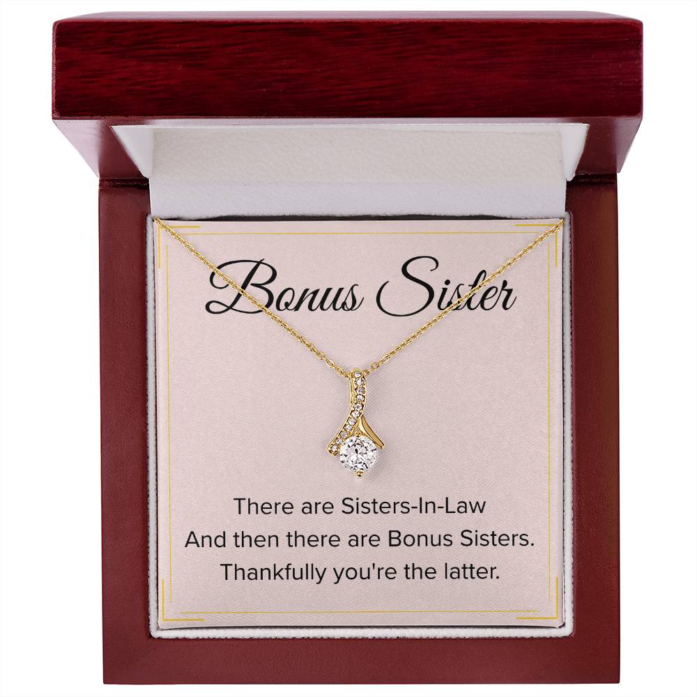 Bonus Sister Necklace Gift - Alluring Beauty Necklace