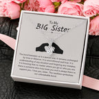 To My Big Sister Necklace - The bond between us is a special one - Gift for Big Sister - Alluring Beauty Necklace