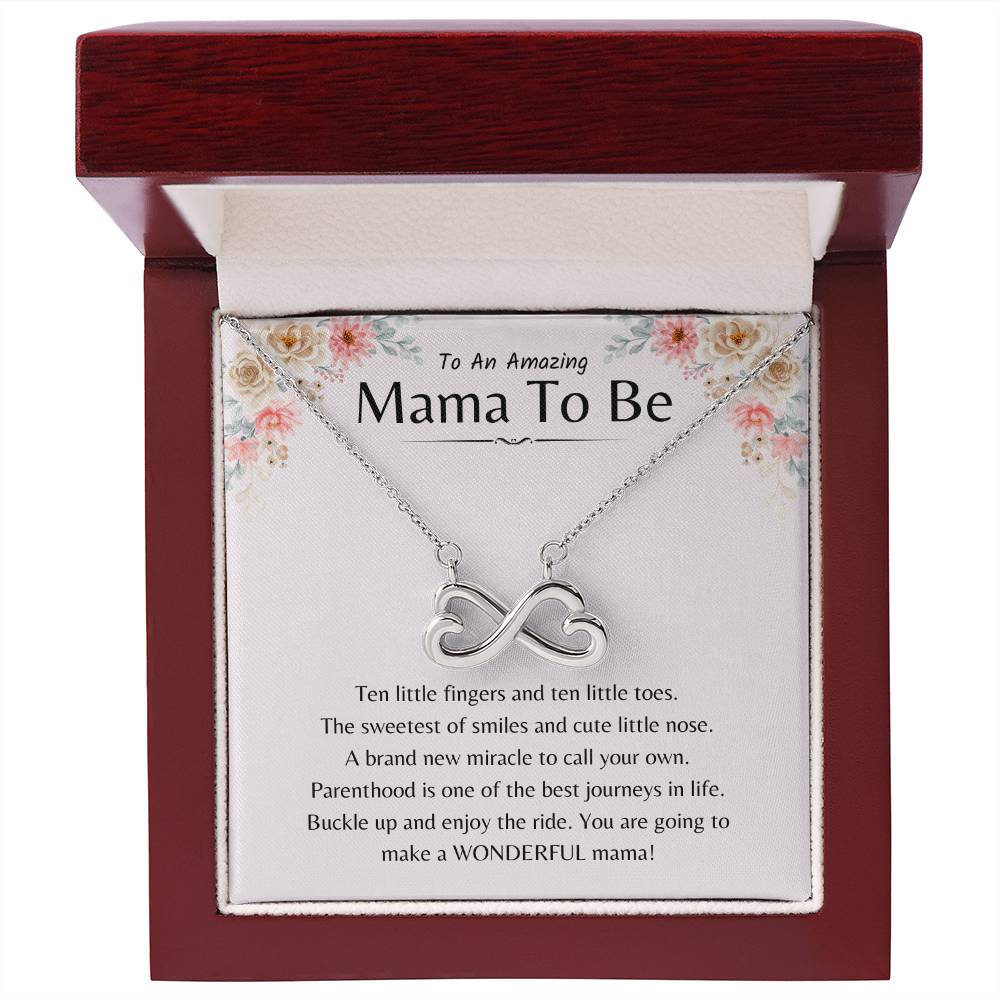 To An Amazing Mama To Be - You're going to make a wonderful mama - Endless Love Necklace - Gift for New Mom