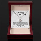 Future Wife Gift - Beautiful Necklace for Girlfriend for Birthday, Christmas & Romantic Moments - Eternal Hope Necklace