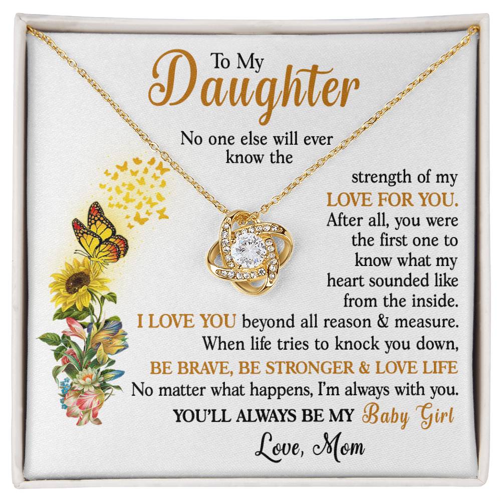 Beautiful Heartfelt Gift for Daughter from MOM - Baby Girl